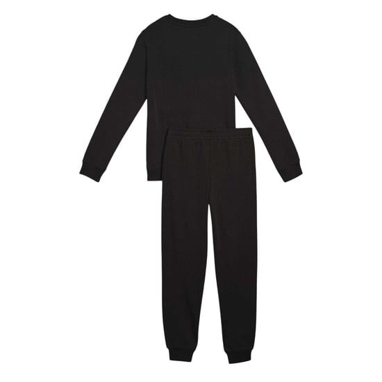 Puma Träningsset i fleece med logotyp nr 1 för barn/ungdomar (Svart) - Image 2