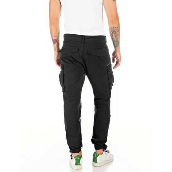 Replay M9873a joe heren cargo pant black rep - Image 5