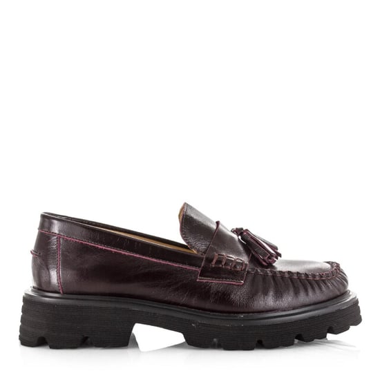 Babouche Bizou loafers bordo loafers dames - Image 1