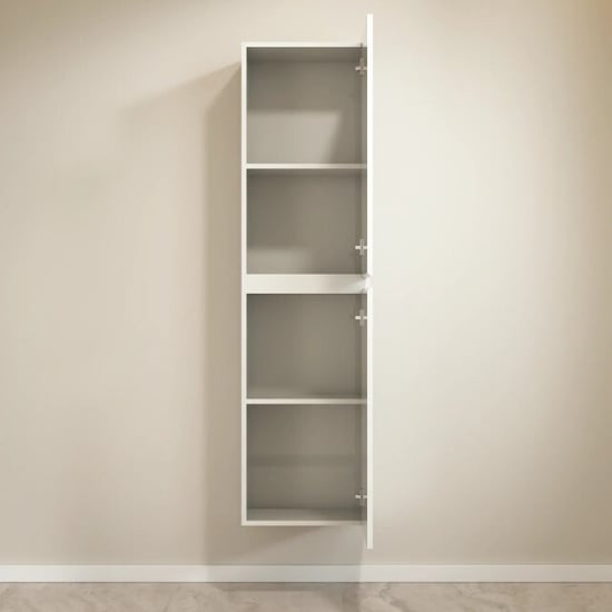 Mirlux Badkamermeubelset london 60cm wit wastafel wit - Image 4