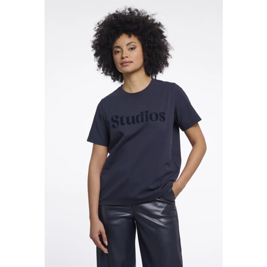 Rino & Pelle Kiley.7002611 rino en pelle t-shirt with print dark navy - Image 1
