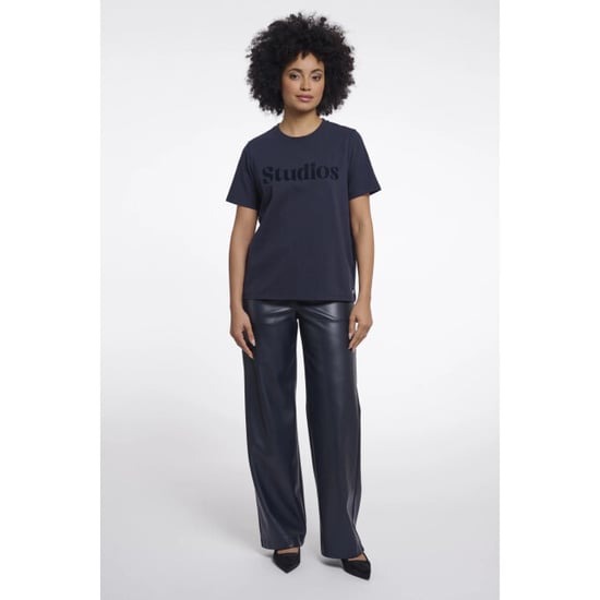 Rino & Pelle Kiley.7002611 rino en pelle t-shirt with print dark navy - Image 2