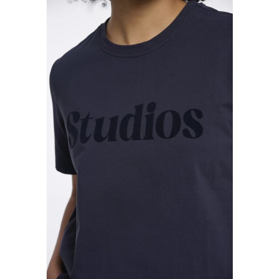 Rino & Pelle Kiley.7002611 rino en pelle t-shirt with print dark navy - Image 3