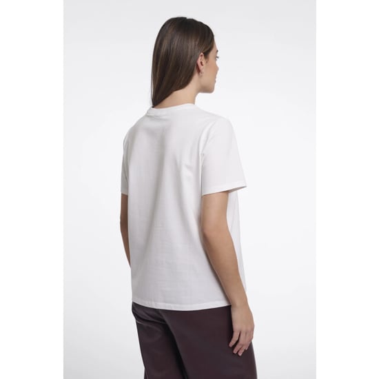 Rino & Pelle Kiley.7002611 rino en pelle t-shirt h print snow white - Image 2