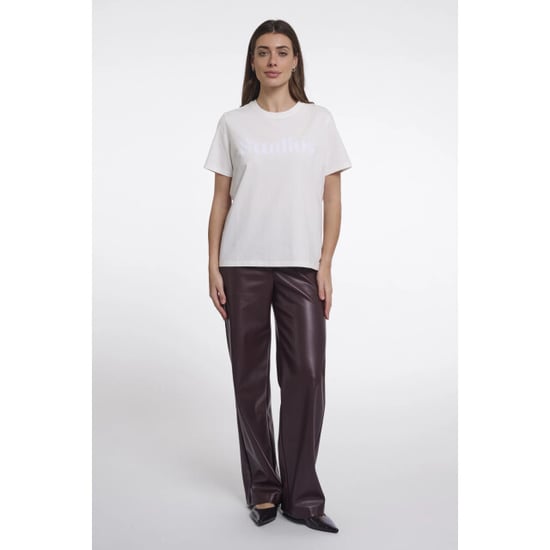 Rino & Pelle Kiley.7002611 rino en pelle t-shirt h print snow white - Image 4