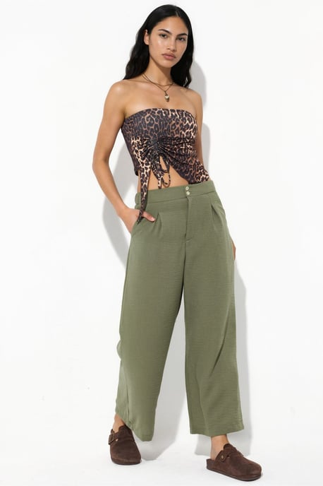 Dames Hoge Taille Wijde Broek - Image 3