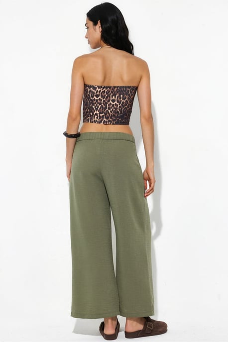 Dames Hoge Taille Wijde Broek - Image 4