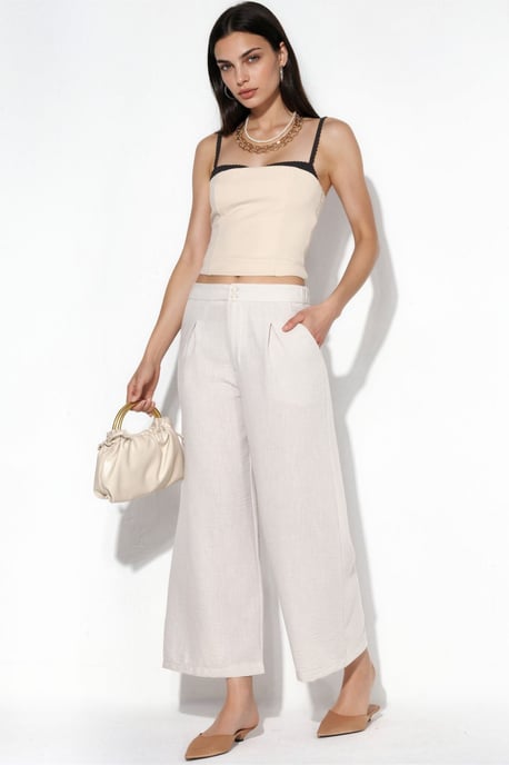 Dames Hoge Taille Wijde Broek - Image 2