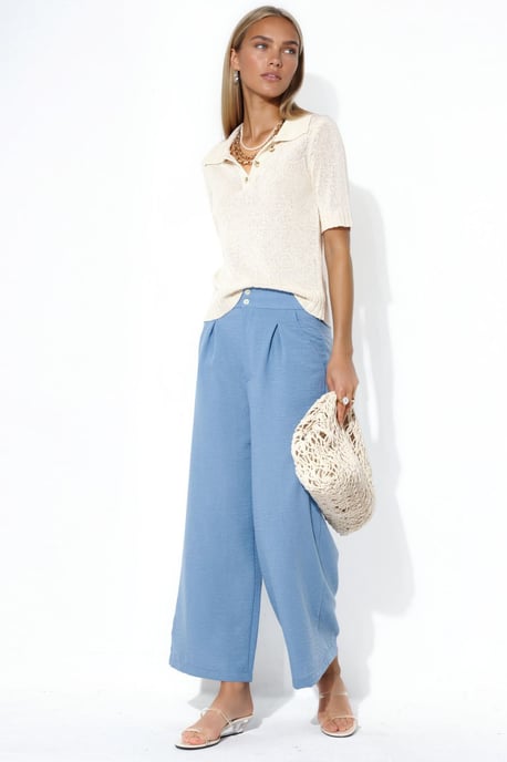 Dames Hoge Taille Wijde Broek - Image 2
