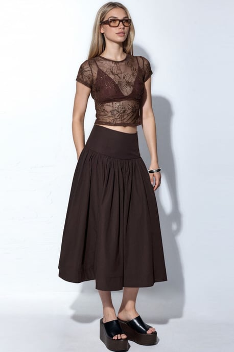 Bloemenpailletten Slim-Fit Blouse - Image 2