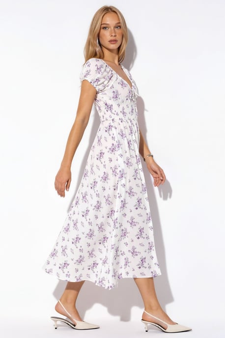 Floral Viscose Maxi-jurk - Image 2