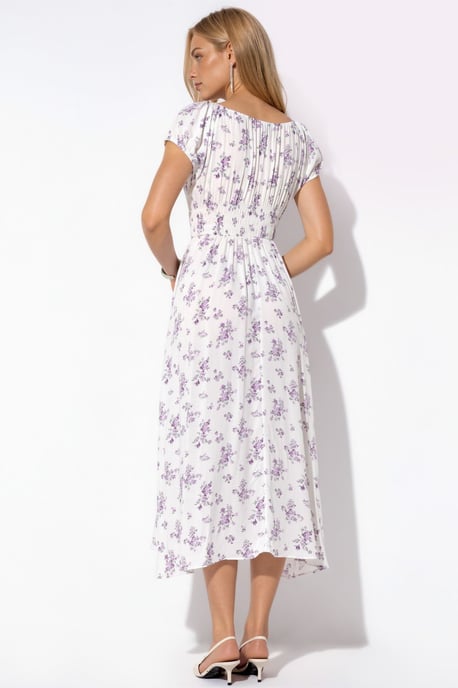 Floral Viscose Maxi-jurk - Image 3