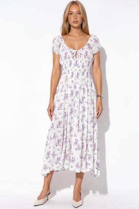 Floral Viscose Maxi-jurk - Image 5