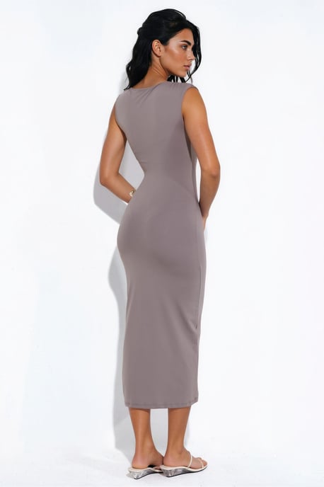 Mouwloze Maxi Jurk - Image 2