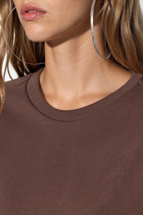 Crew Neck Cotton T-Shirt - Image 4
