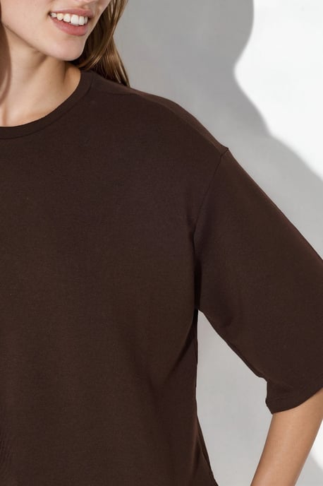 Dames Losse Crew Neck T-shirt - Image 4