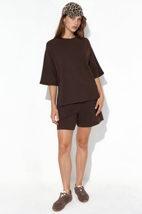 Dames Losse Crew Neck T-shirt - Image 5