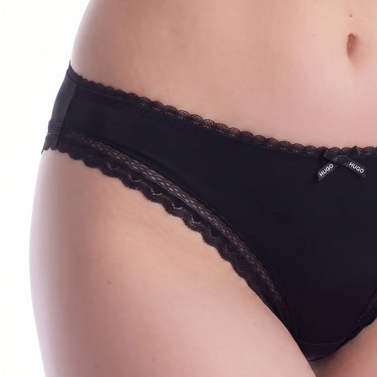 Women's Microfiber Panties with Lace 50545733 - Image 2