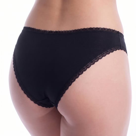 Women's Microfiber Panties with Lace 50545733 - Image 3