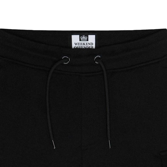 Weekend Offender Jongens Nieuwe Carillo Regular Shorts (Zwart) - Image 2