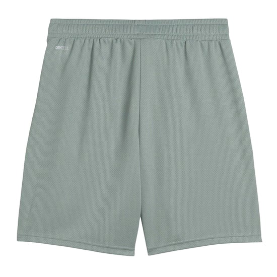 Puma Shorts för barn med aktivt grafiskt tryck och resår i midjan (Grön) - Image 2