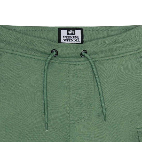 Weekend Offender Pojkar Ny Carillo Regular Shorts (Mörkgrön) - Image 2