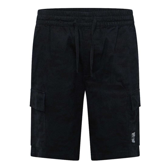 Crosshatch Heren Janscore All-Over Print Cargo Shorts (Marineblauw) - Image 1