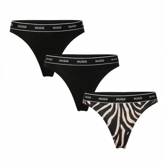 Pack of 3 Women's Thongs 50545703 - Image 1
