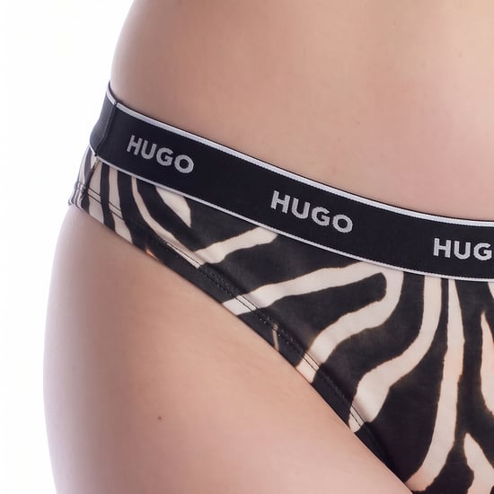 Pack of 3 Women's Thongs 50545703 - Image 3