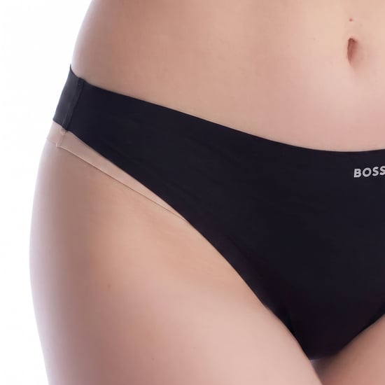 Women's Elastic Knit Thong 50556244 - Image 2