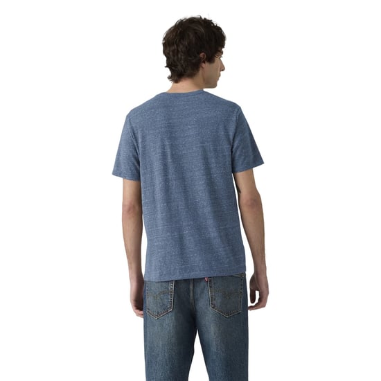 Levis Mens Original Housemark T-Shirt (Blå) - Image 3