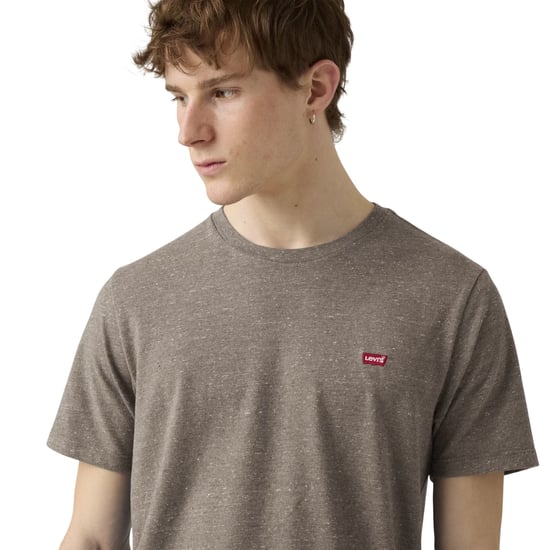 Levis Mens Original Housemark T-Shirt (Brun) - Image 4