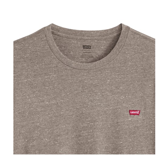 Levis Mens Original Housemark T-Shirt (Brun) - Image 5