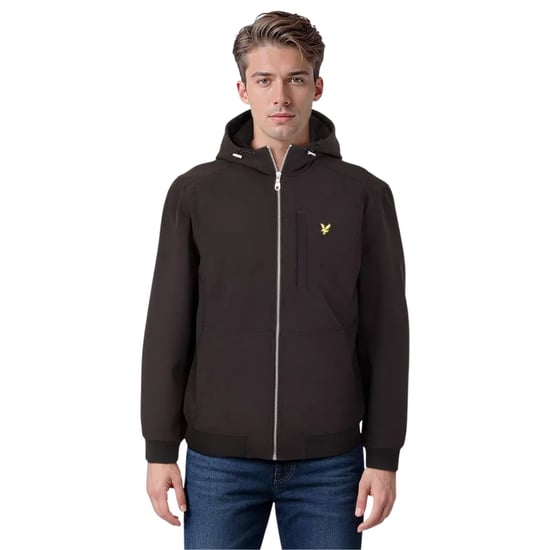 Lyle & Scott Softshell Jacket in Black - Image 4