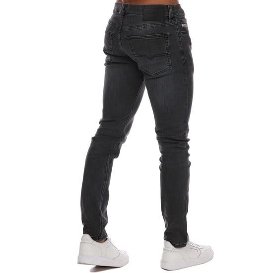 Herr Diesel D-LUSTER Slim Jeans i Grå - Image 2