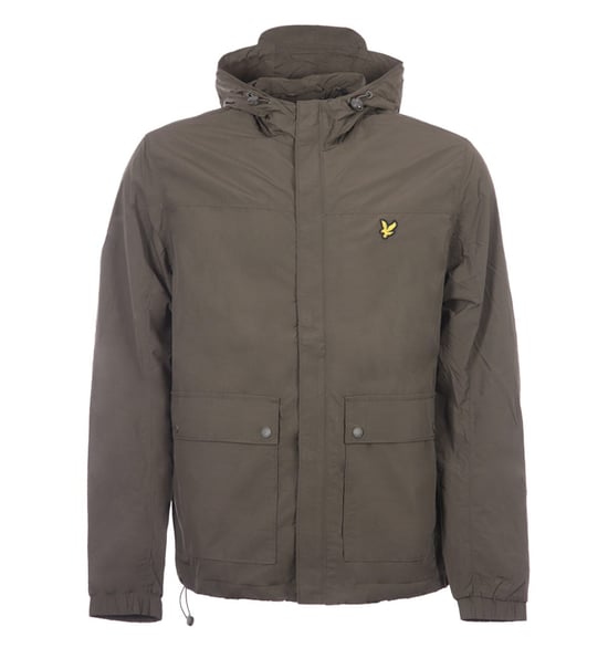 Lyle And Scott Hooded Pocket Jacket - Grön, herr - Image 1