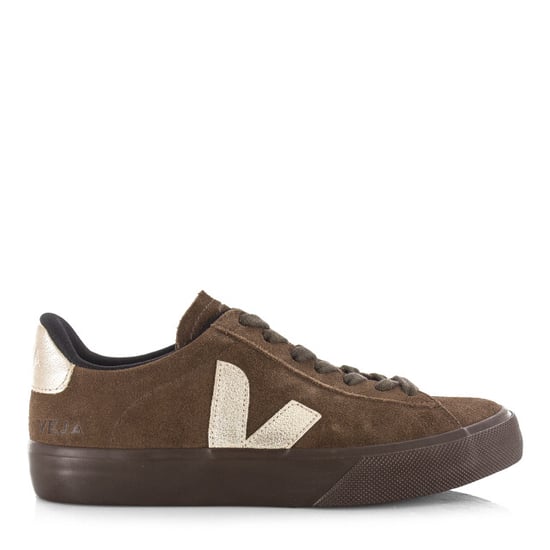 Veja Campo suede walnut platine moonrock lage sneakers dames - Image 2