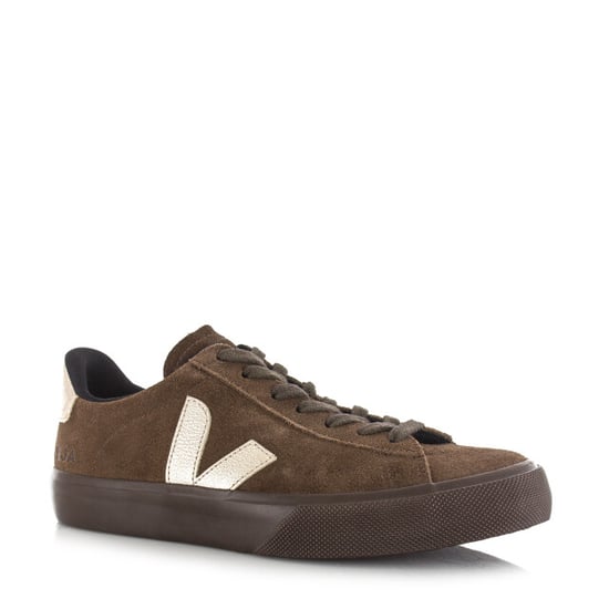 Veja Campo suede walnut platine moonrock lage sneakers dames - Image 3