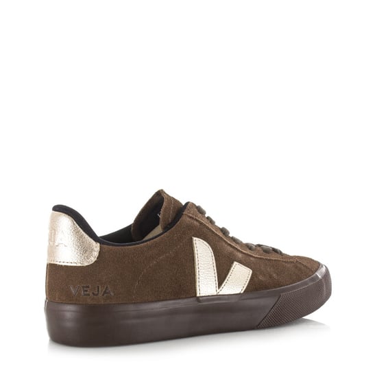 Veja Campo suede walnut platine moonrock lage sneakers dames - Image 4