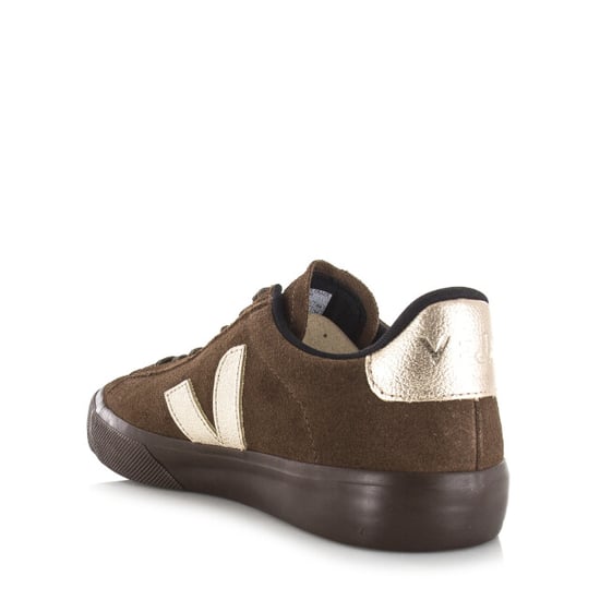 Veja Campo suede walnut platine moonrock lage sneakers dames - Image 5