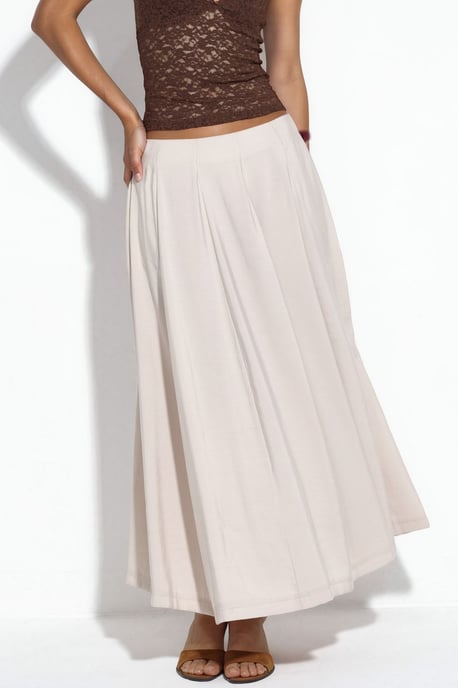 Hoge Taille Maxi A-Lijn Rok - Image 1
