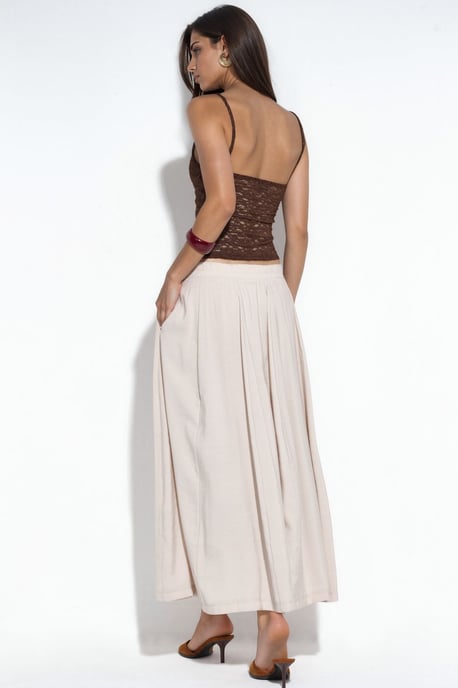 Hoge Taille Maxi A-Lijn Rok - Image 2