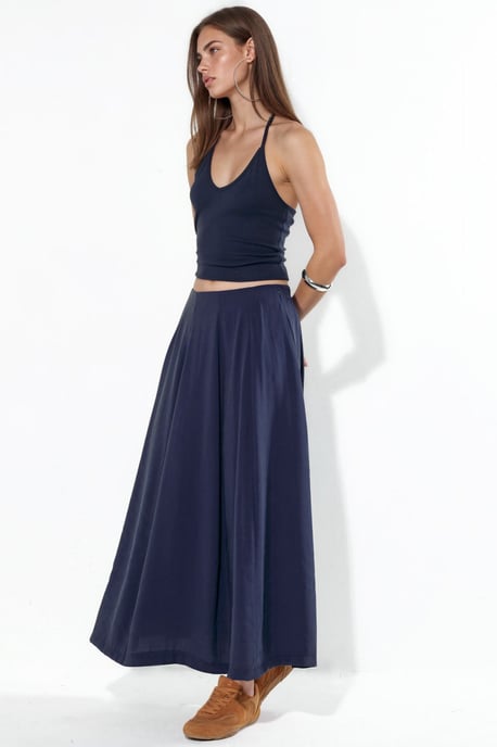 Hoge Taille Maxi A-Lijn Rok - Image 2