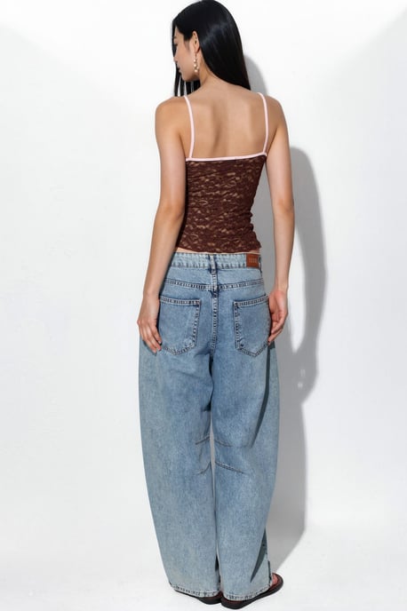 Fitted Cut-out Cami Top - Image 3