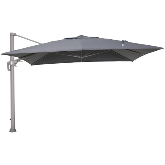 Garden Impressions Hawaii big pole ii zweefparasol 350x350 taupe/royal - Image 1