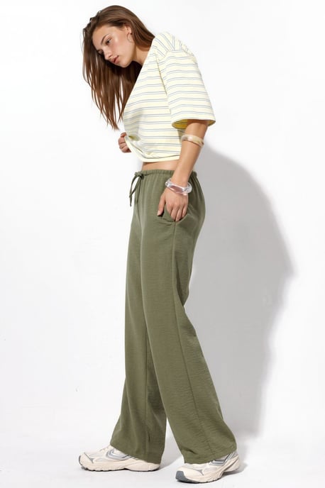 Women’s Straight-leg Woven Trousers - Image 3