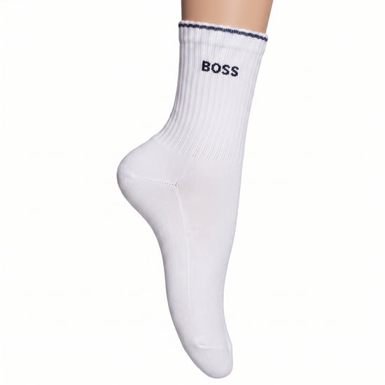 Pack of 3 Pairs of Men's Cotton Mid-Calf Socks 50531597 - Image 4