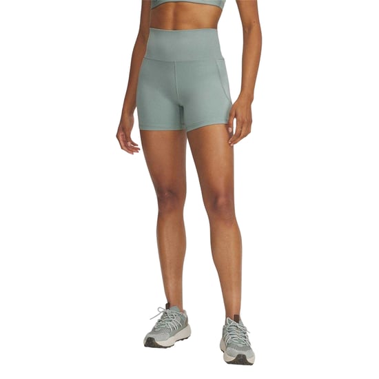Under Armour Meridian nauwsluitende compressieshorts voor dames (Groen) - Image 1