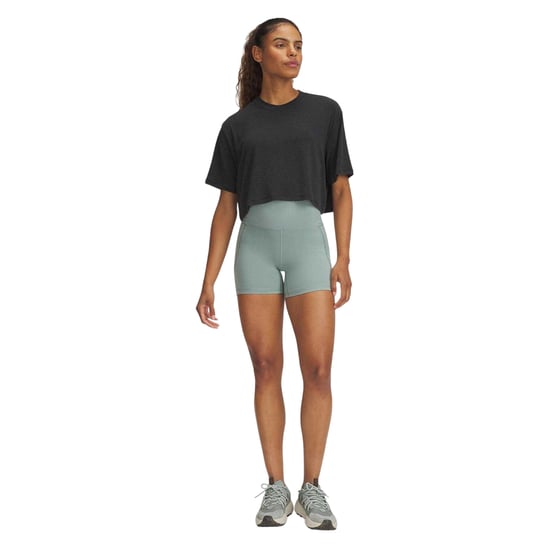 Under Armour Meridian nauwsluitende compressieshorts voor dames (Groen) - Image 3