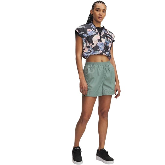 Under Armour Dames Unstoppable Utility Casual Shorts (Groen) - Image 4